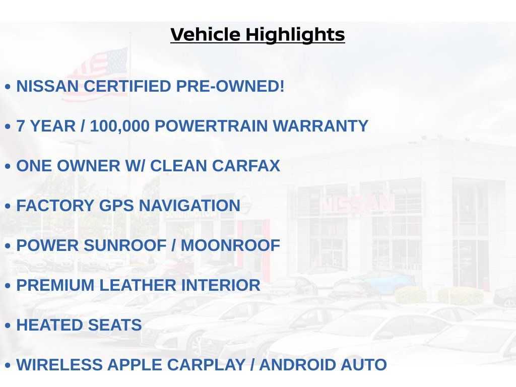 Certified 2025 Nissan Altima 2.5 SR w/ SR Premium Package FWD image 11