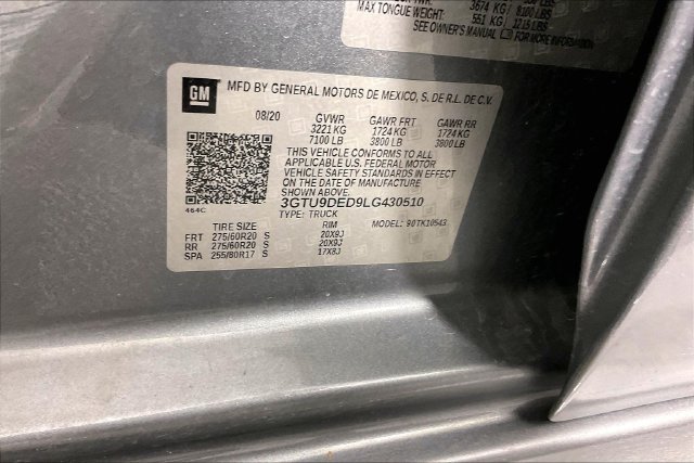 Used 2020 GMC Sierra 1500 SLT AWD/4WD image 4
