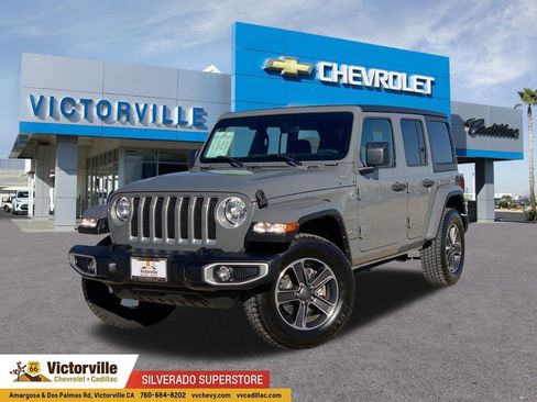 Used 2023 Jeep Wrangler Sahara image 1