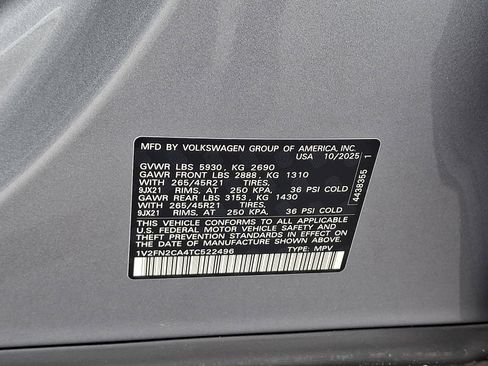 New 2026 Volkswagen Atlas SEL Premium R-Line AWD/4WD image 18