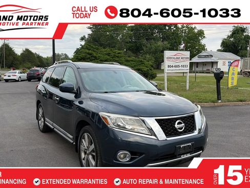 Used 2013 Nissan Pathfinder Platinum w/ Platinum Premium Pkg AWD/4WD image 1