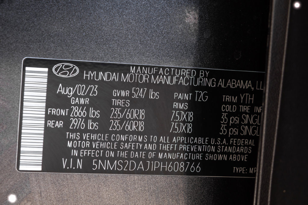 Certified 2023 Hyundai Santa Fe SEL AWD/4WD image 37