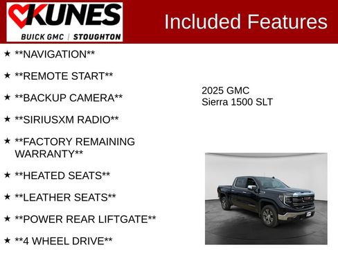 Used 2025 GMC Sierra 1500 SLT AWD/4WD image 2