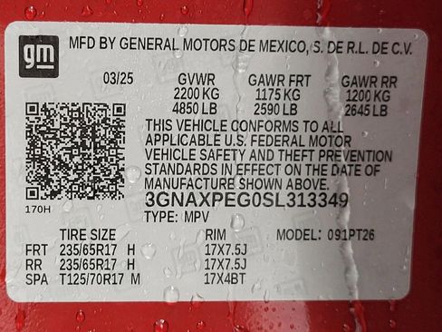 Used 2025 Chevrolet Equinox LT w/ Safety and Technology Package image 27