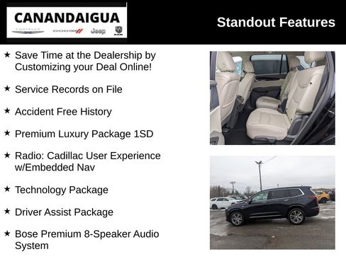 Used 2022 Cadillac XT6 Premium Luxury w/ Technology Package image 8