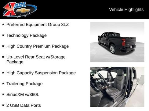 Certified 2024 Chevrolet Silverado 1500 High Country w/ High Country Premium Package image 2
