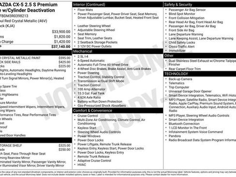 Used 2024 MAZDA CX-5 AWD 2.5 S w/ Premium Package image 6
