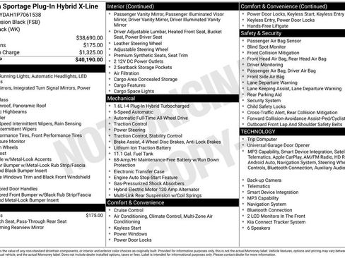 Certified 2023 Kia Sportage X-Line AWD/4WD image 7