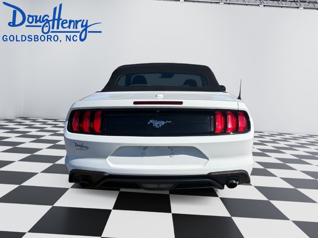 Used 2019 Ford Mustang Convertible w/ Ecoboost Performance Package RWD image 4