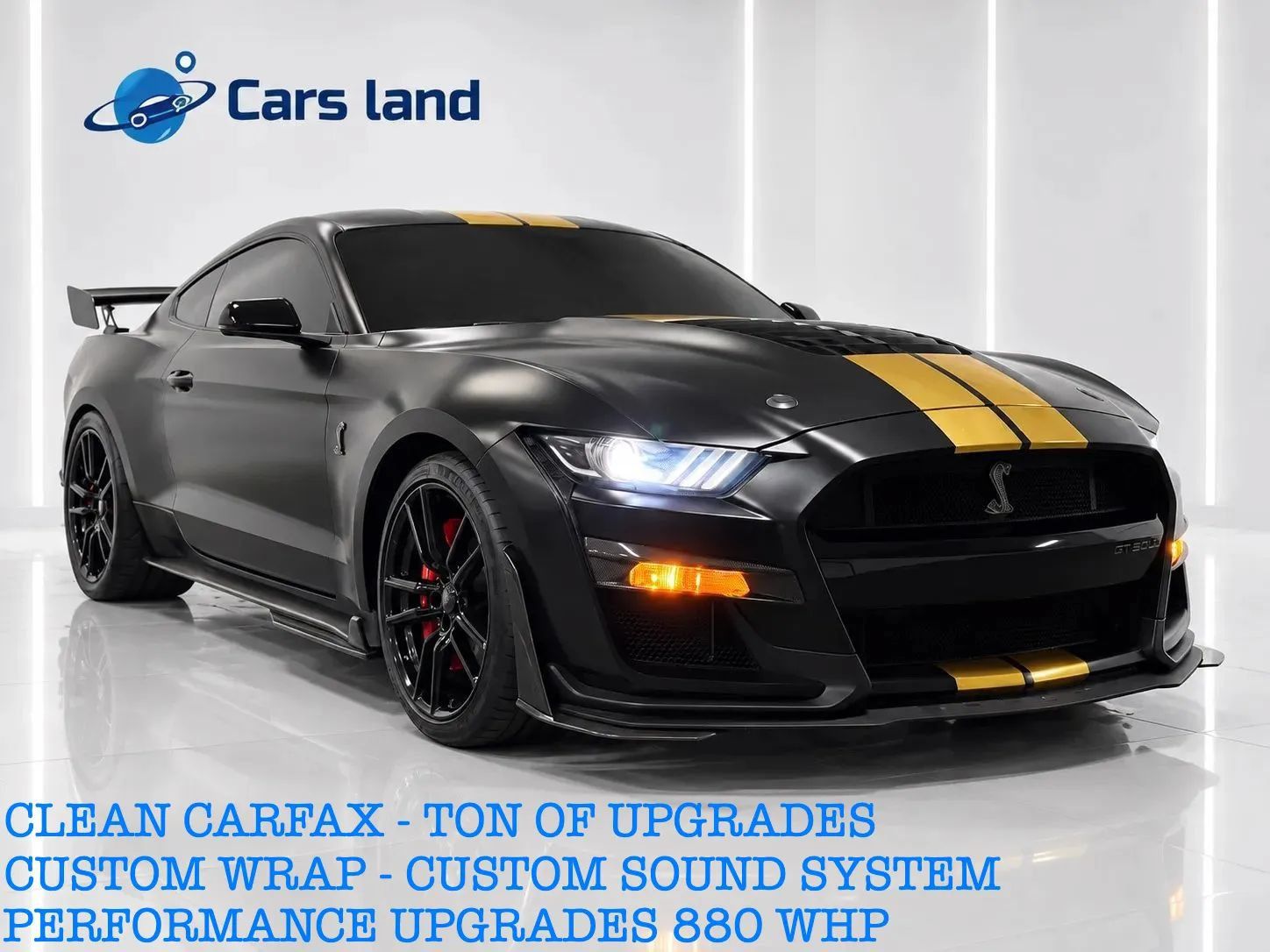 Used 2022 Ford Mustang Shelby GT500 w/ Technology Package RWD image 1