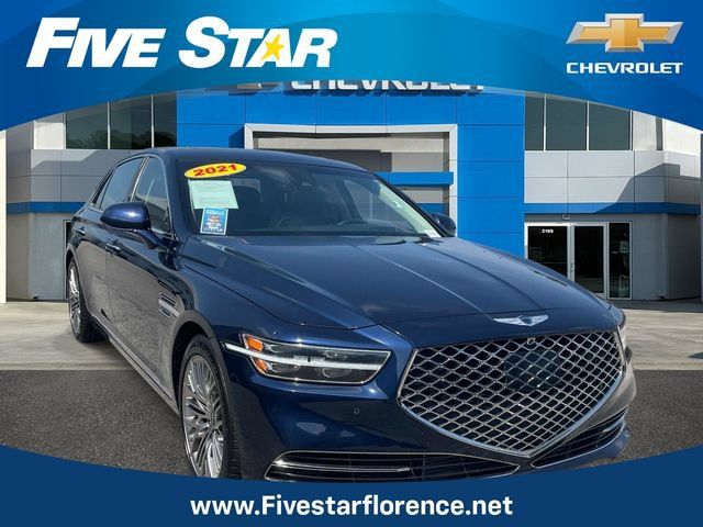 Used 2021 Genesis G90 3.3T Premium RWD image 1