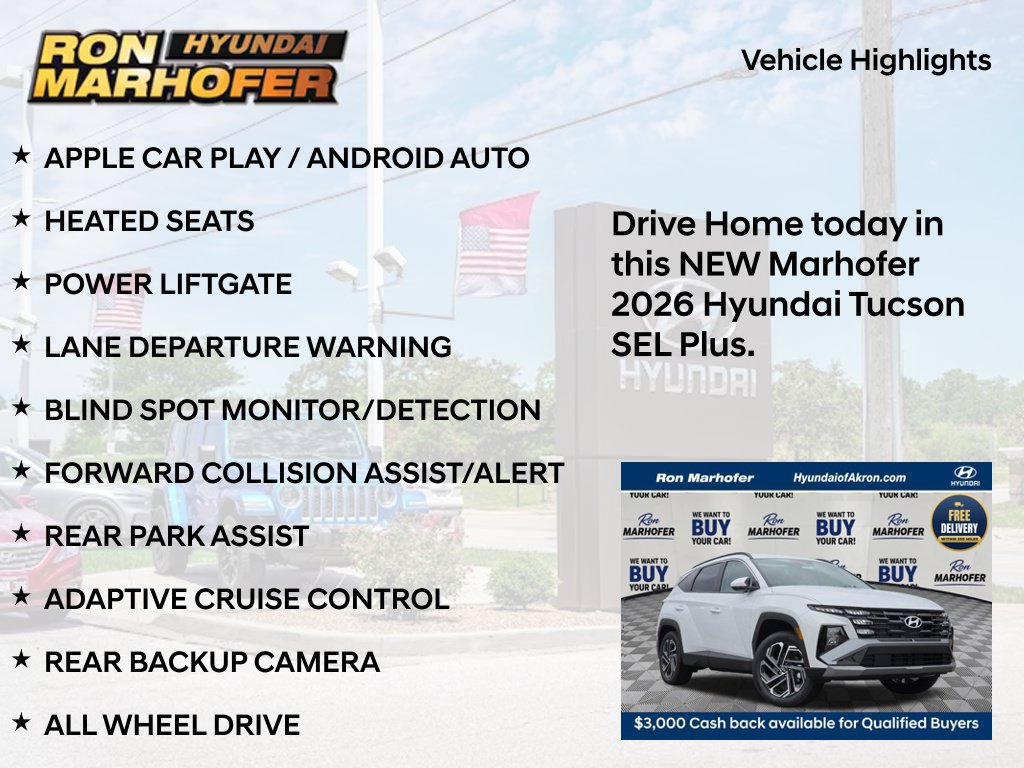 New 2026 Hyundai Tucson SEL Plus AWD/4WD image 76