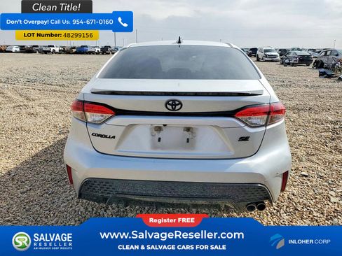 Used 2020 Toyota Corolla SE image 8