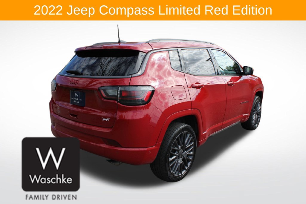 Used 2022 Jeep Compass Limited w/ (RED) Package AWD/4WD image 7