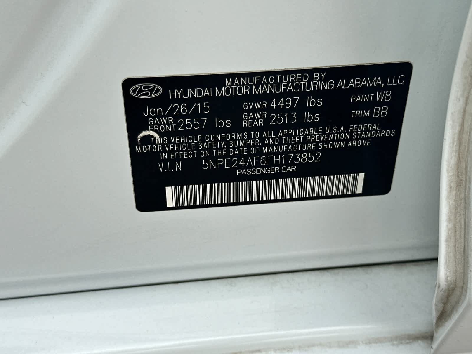 Used 2015 Hyundai Sonata SE w/ Option Group 09 FWD image 29