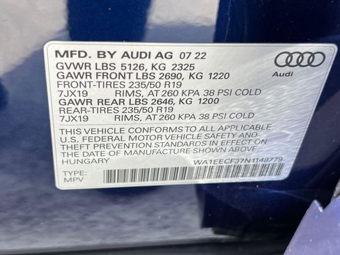 Certified 2022 Audi Q3 2.0T Premium Plus w/ Premium Plus Package image 34