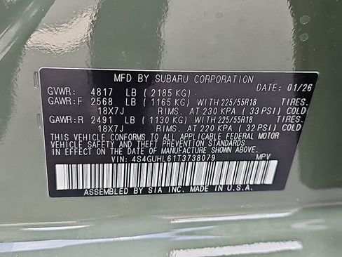 New 2026 Subaru Crosstrek 2.5i Limited AWD/4WD image 21