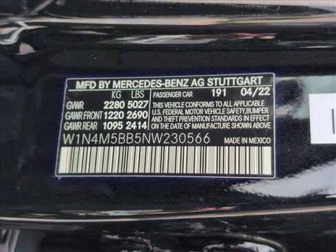 Certified 2022 Mercedes-Benz GLB 35 AMG 4MATIC image 28