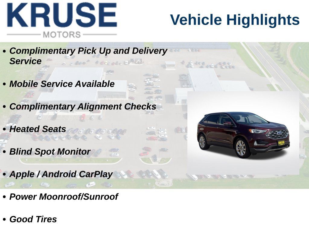 Used 2020 Ford Edge Titanium w/ Canadian Touring Package AWD/4WD image 10