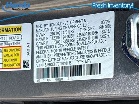 Used 2026 Honda CR-V EX-L image 43