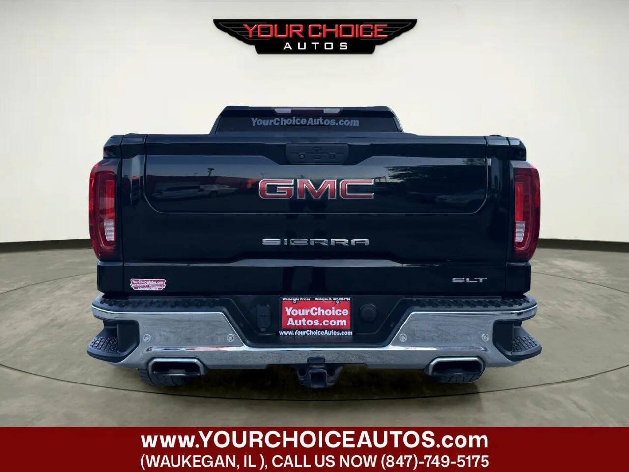Used 2021 GMC Sierra 1500 SLT w/ SLT Premium Package AWD/4WD image 3