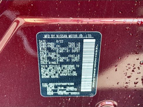 Used 2022 Nissan Armada Platinum AWD/4WD image 39