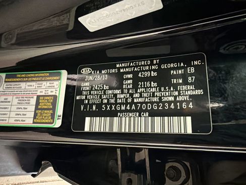 Used 2013 Kia Optima LX FWD image 25