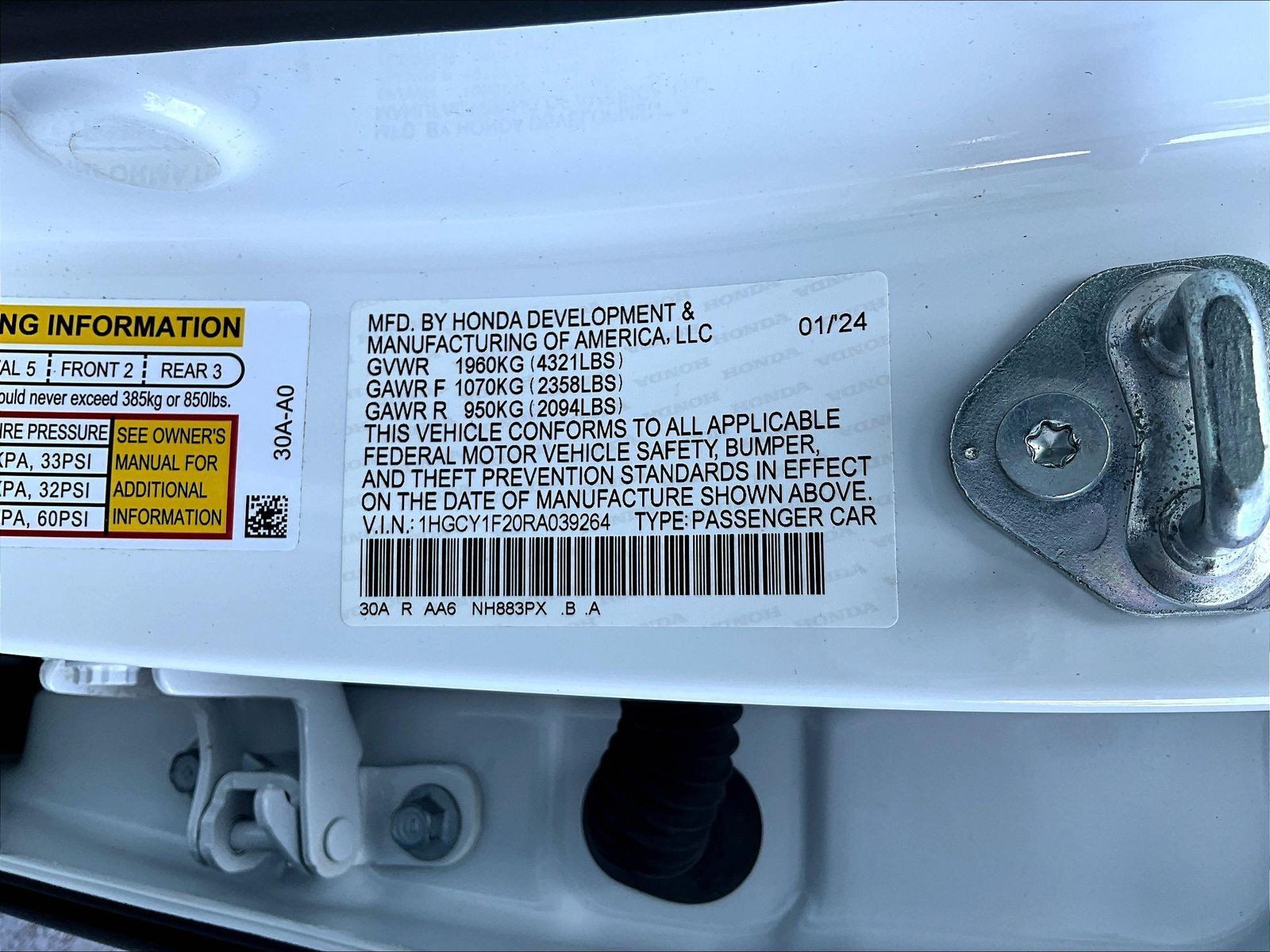 Used 2024 Honda Accord LX image 18