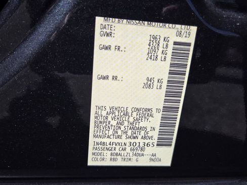 Used 2020 Nissan Altima 2.5 Platinum image 21