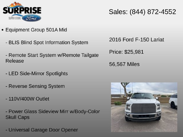 Used 2016 Ford F150 XLT RWD image 6