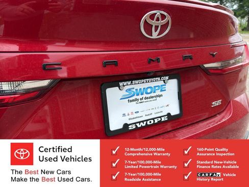 Certified 2026 Toyota Camry SE w/ Convenience Package FWD image 12