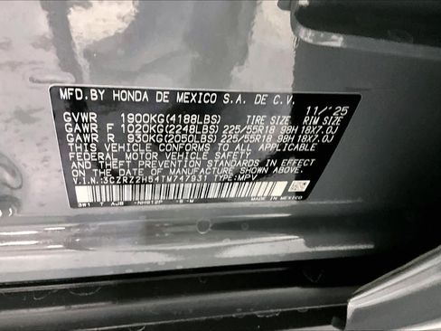 New 2026 Honda HR-V Sport image 22