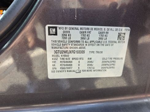 Used 2015 GMC Sierra 1500 Denali w/ Driver Alert Package image 32