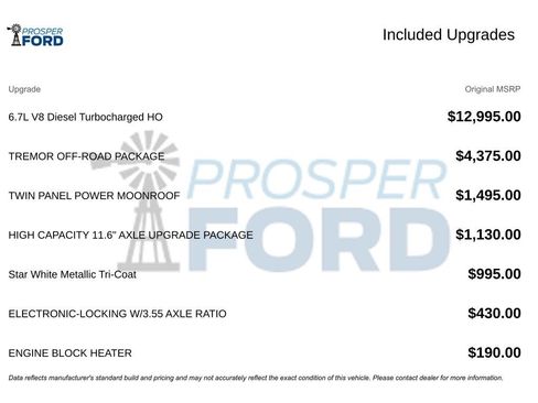 Used 2024 Ford F250 Platinum w/ Tremor Off-Road Package image 3