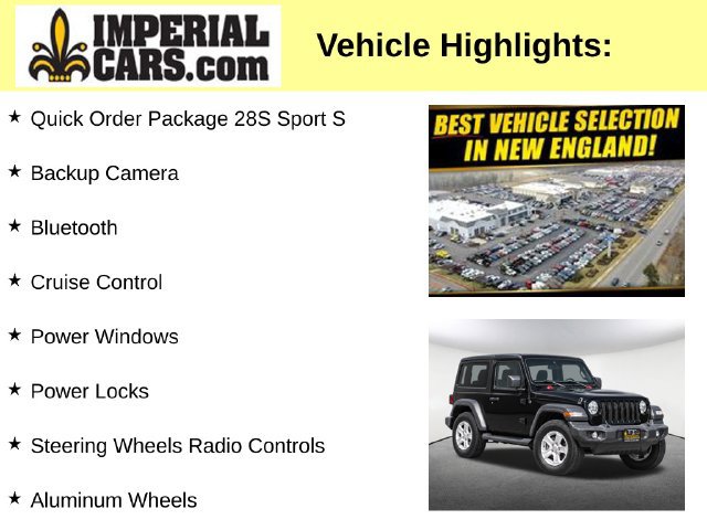 Used 2019 Jeep Wrangler Sport AWD/4WD image 8