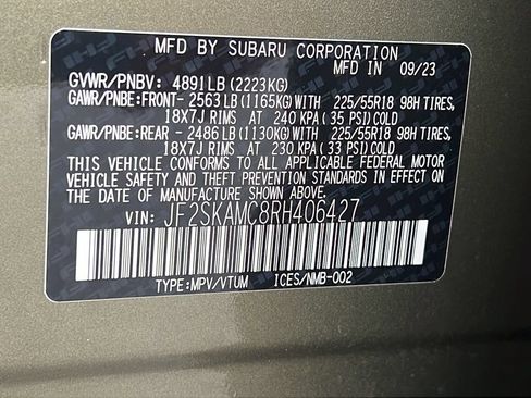Used 2024 Subaru Forester Touring AWD/4WD image 25