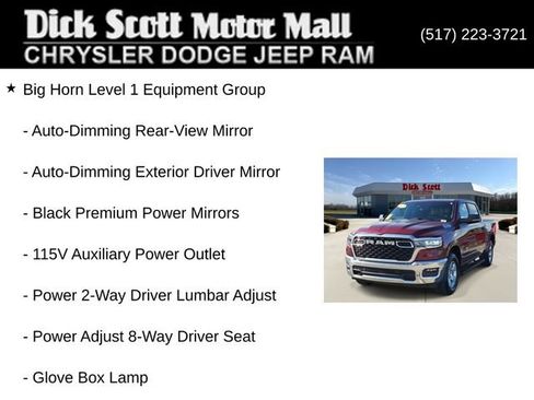 Used 2025 RAM 1500 Big Horn AWD/4WD image 24