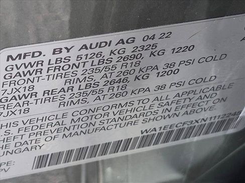 Used 2022 Audi Q3 2.0T Premium Plus w/ Premium Plus Package AWD/4WD image 23