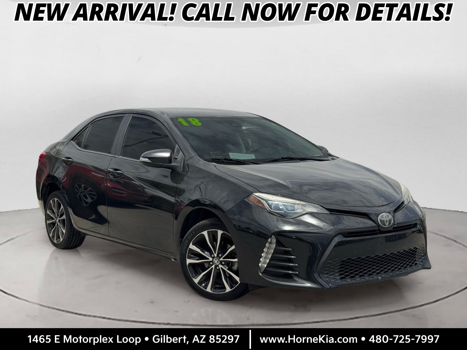 Used 2018 Toyota Corolla SE w/ Carpet Mat Package (TMS) FWD image 1