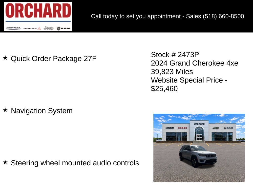 Used 2024 Jeep Grand Cherokee Limited 4xe AWD/4WD image 6
