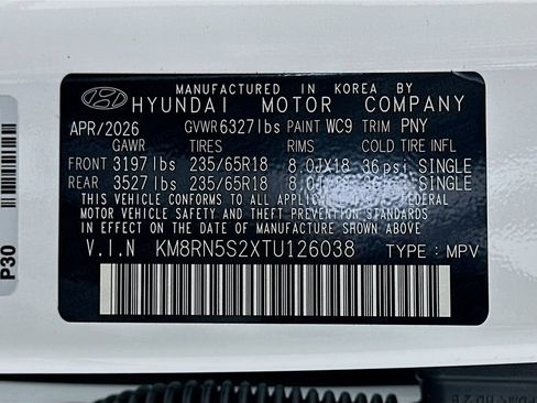 New 2026 Hyundai Palisade SEL w/ Tow & Go Package FWD image 24