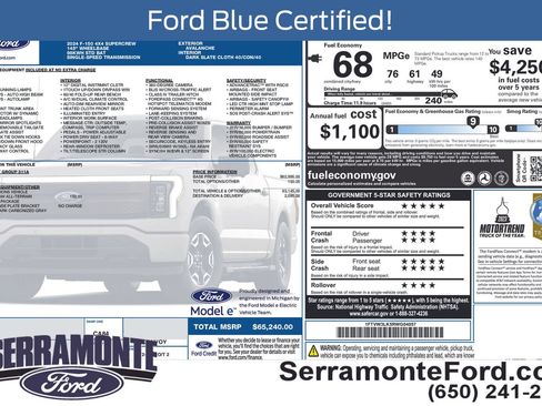 Used 2024 Ford F150 Lightning XLT AWD/4WD image 18