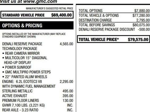 Certified 2026 GMC Sierra 1500 Denali w/ Denali Reserve Package AWD/4WD image 2