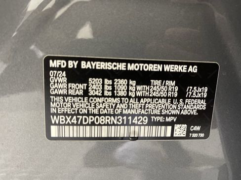 Used 2024 BMW X3 sDrive30i w/ Convenience Package w/ZPA image 22