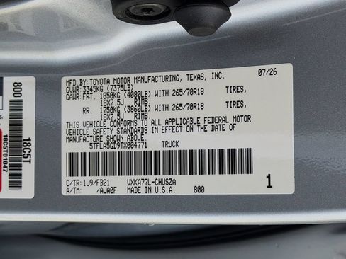 New 2026 Toyota Tundra SR5 AWD/4WD image 27