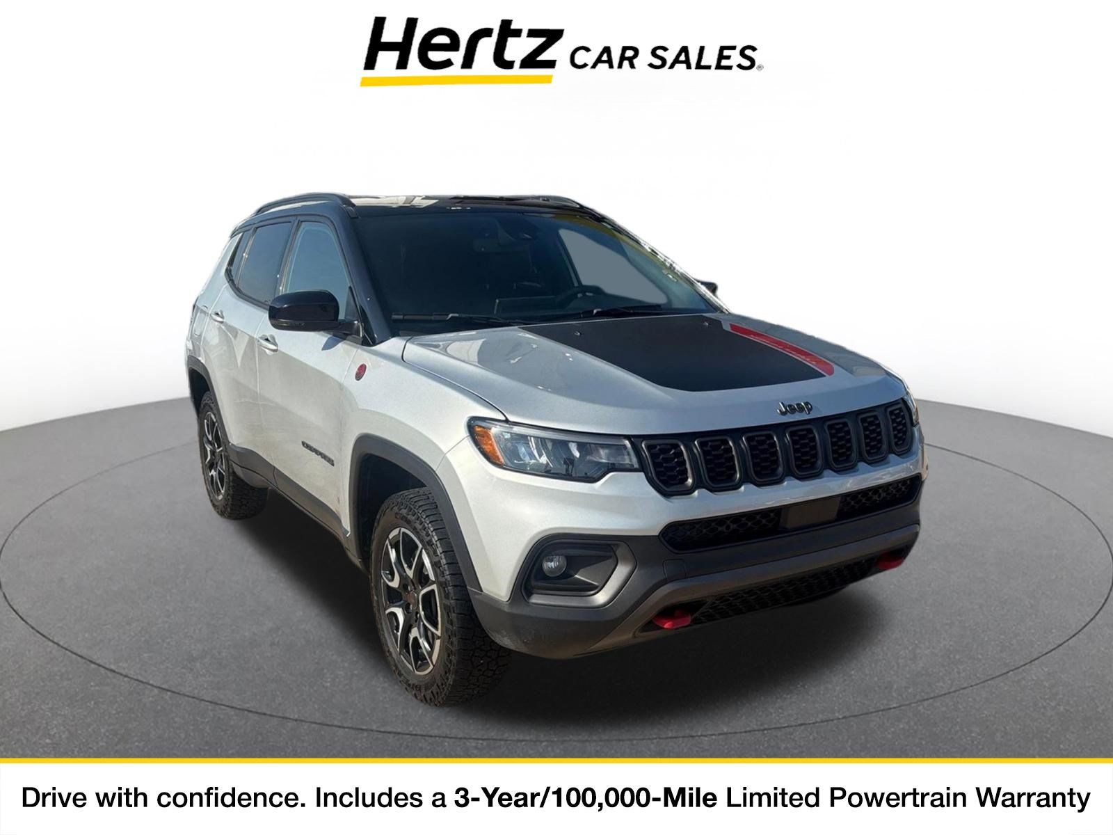 Used 2025 Jeep Compass Trailhawk AWD/4WD image 1