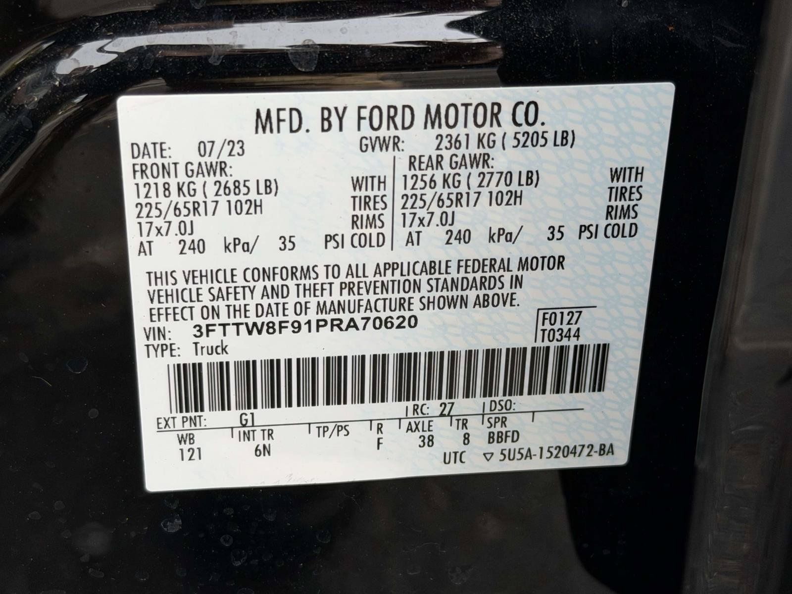 Used 2023 Ford Maverick Lariat w/ Lariat Luxury Package AWD/4WD image 34