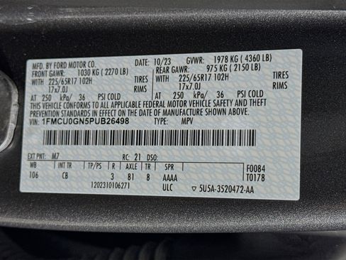Used 2023 Ford Escape Active FWD image 40