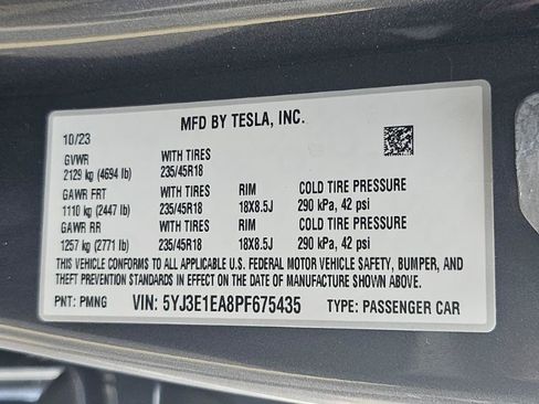 Used 2023 Tesla Model 3 Standard Range RWD image 33