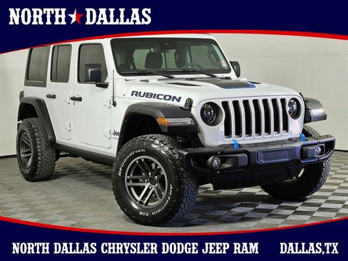 Used 2023 Jeep Wrangler Unlimited Rubicon 4xe w/ Safety Group image 1